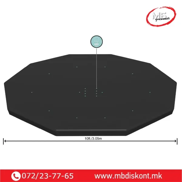 prekrivka za bazen 3.05m x 76sm