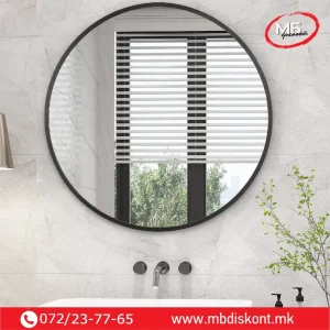 Огледало ф60см црно ек532-15