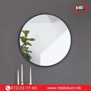 Огледало ф50см црно ек532-18