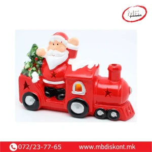 Дедо Мраз вовче порцелан