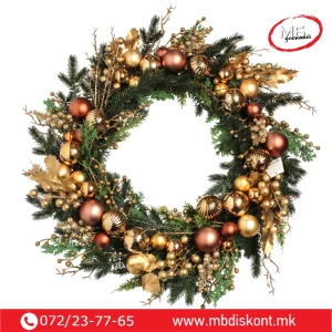 Венец со лампиони Ø80см