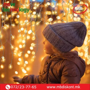 Sijalicki zavesa 300x300sm