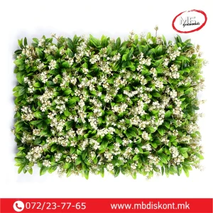 Декоративна панела од вештачка трева